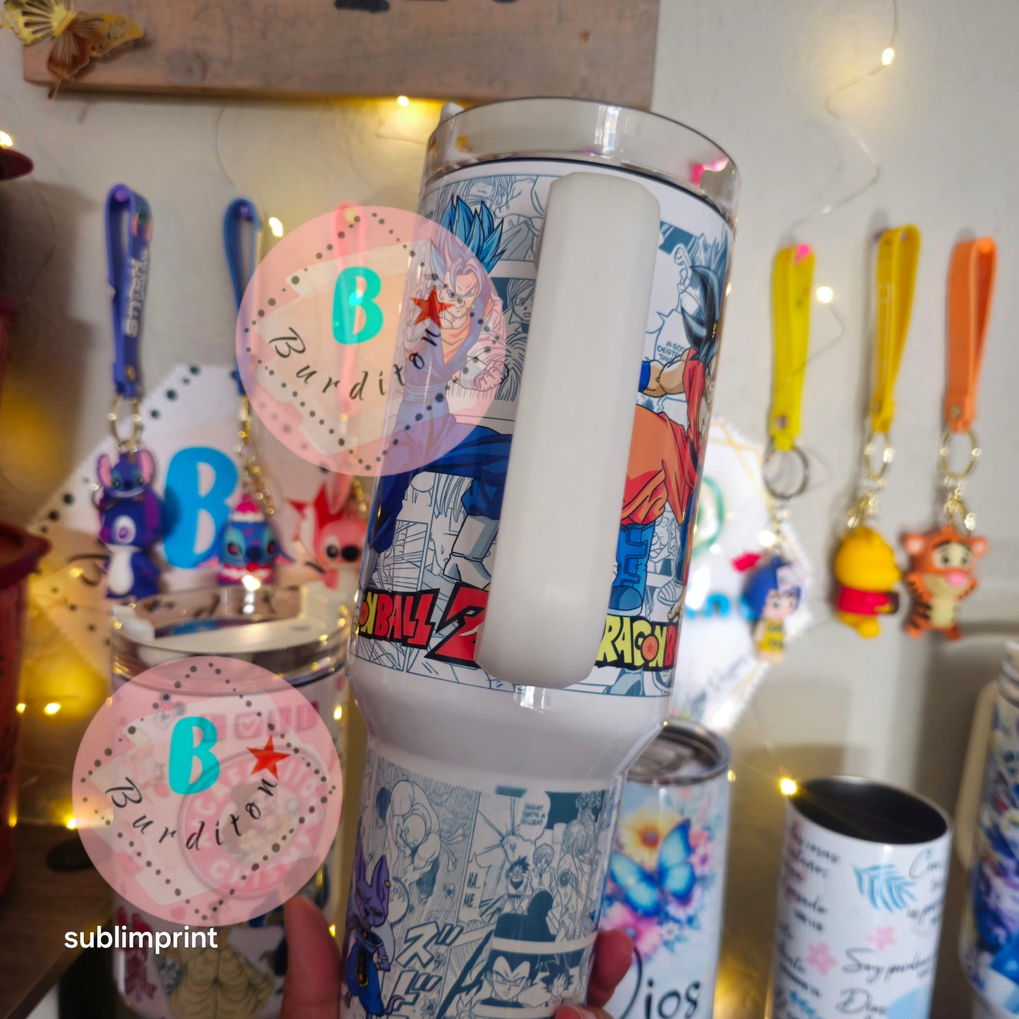 Vaso 40 onzas goku 001k