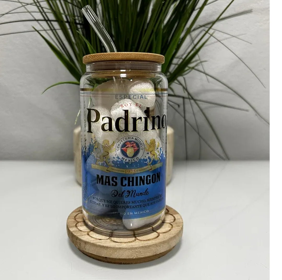 Vaso padrino y madrina