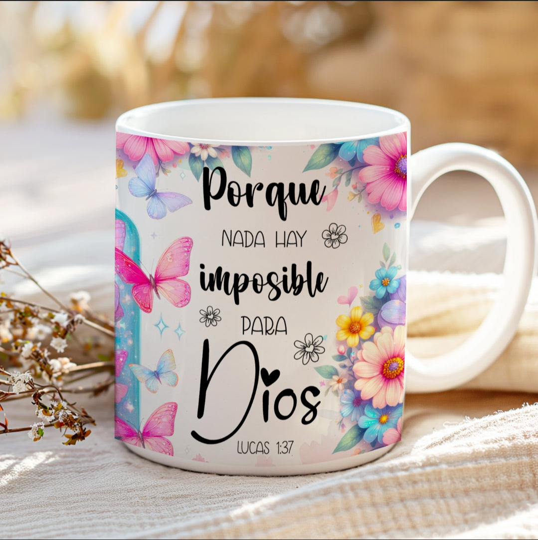 Taza afirmación cristiana