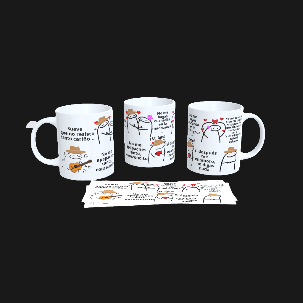 Taza flork divertida
