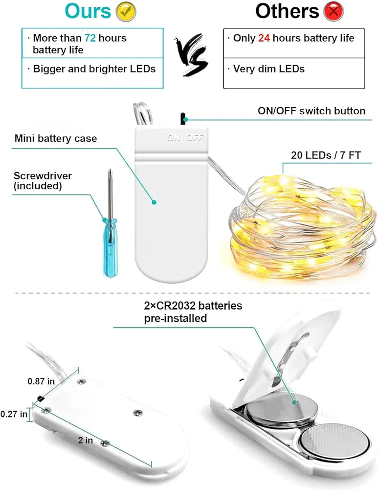 Luces ada paquete de 6