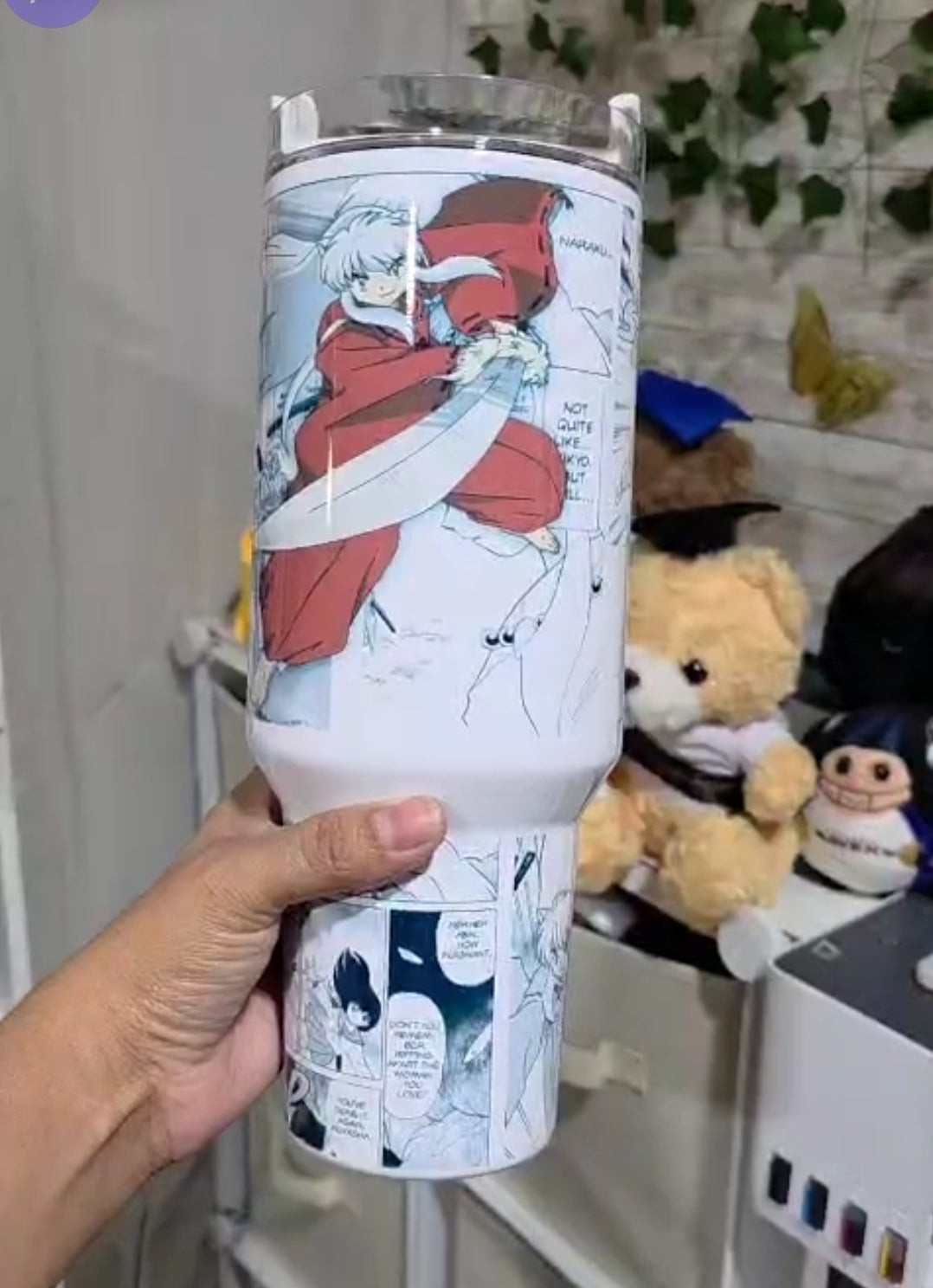 Vaso 40 onzas Inuyasha