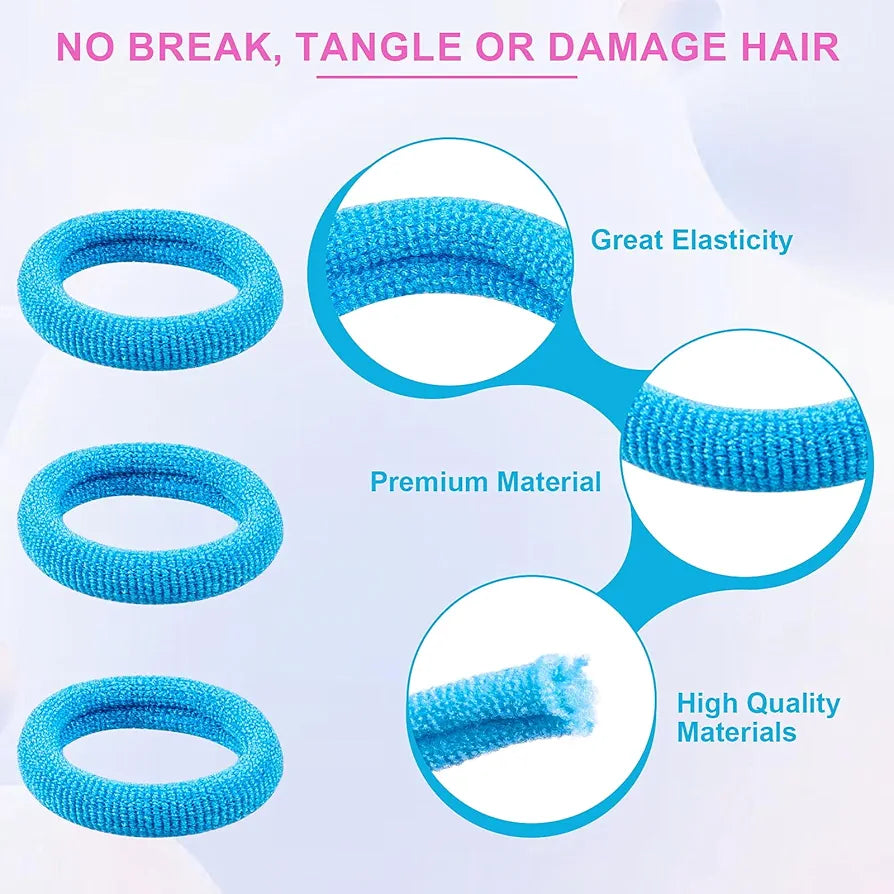 350 piezas, ligas para el cabello