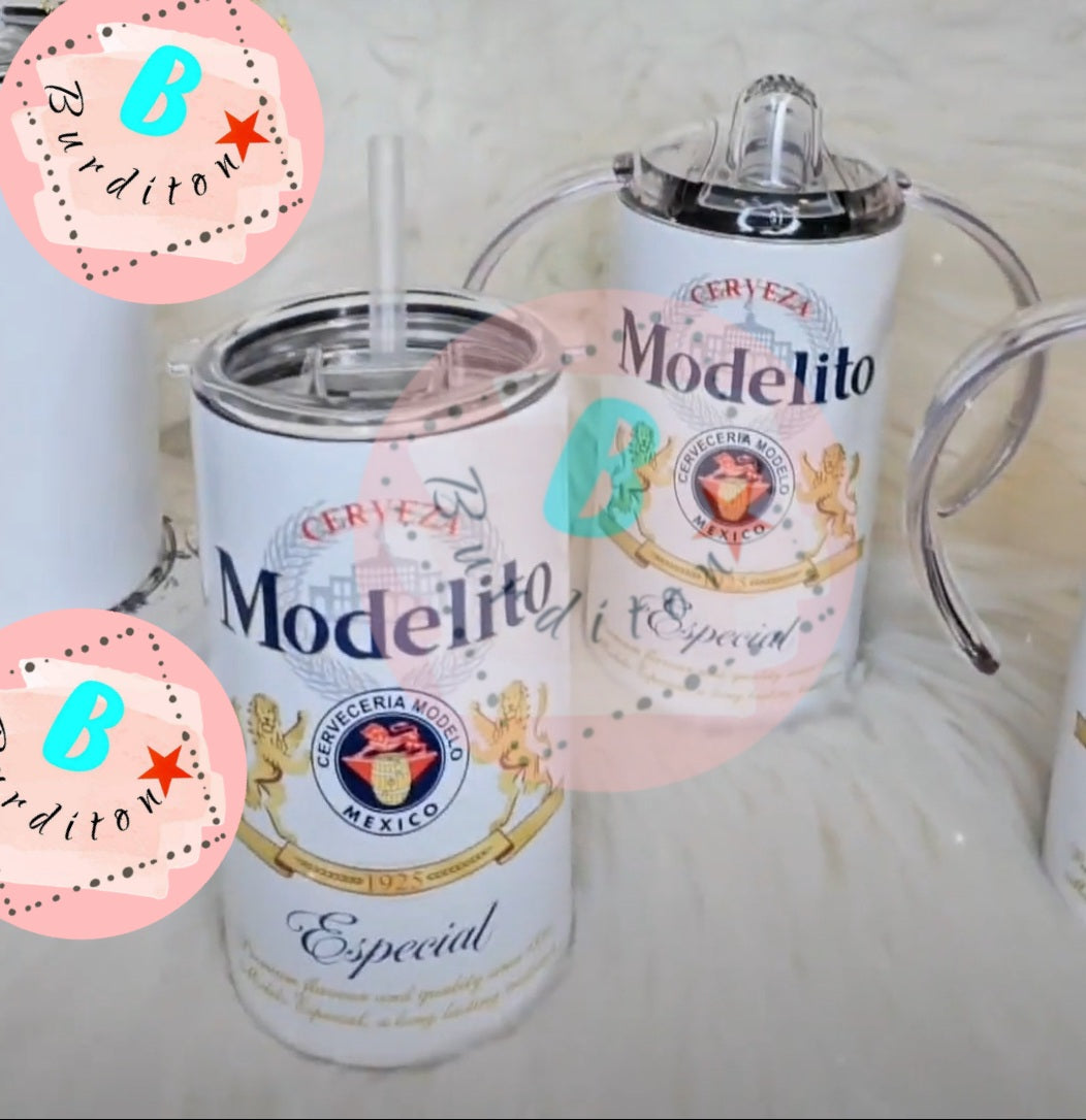 Vaso Modelito 12 onzas (con dos tapas)