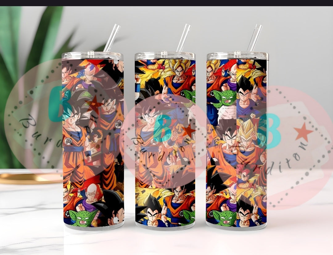 Vasos de 20 onzas DragonBallz