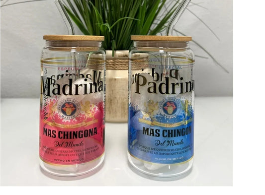 Vaso padrino y madrina
