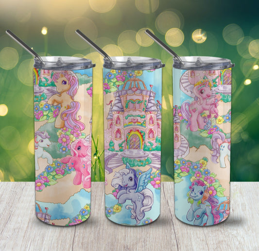 Tumbler unicornios 20 onzas