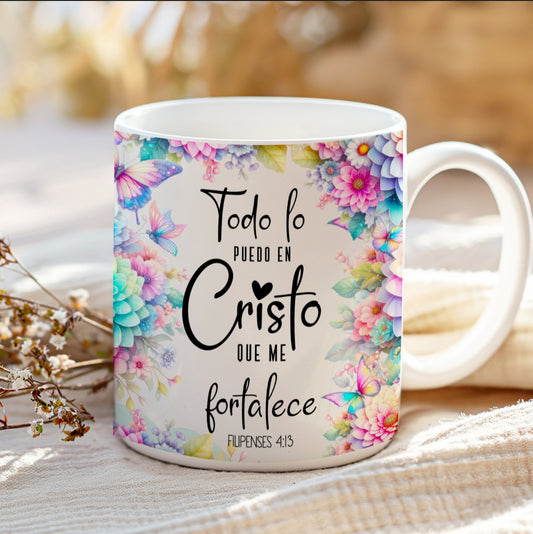 Taza afirmación cristiana