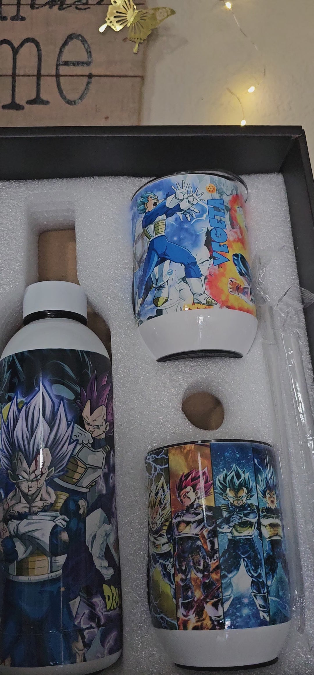 Cargar video: Set de vegeta
