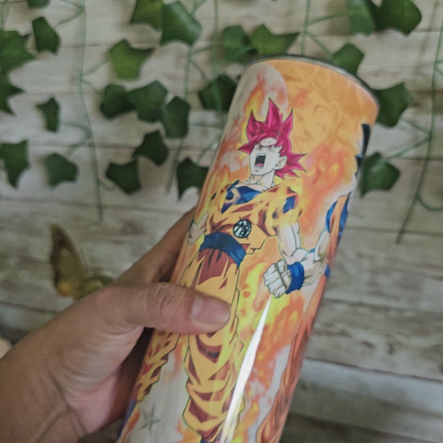 Cargar video: Vaso de goku de aluminio