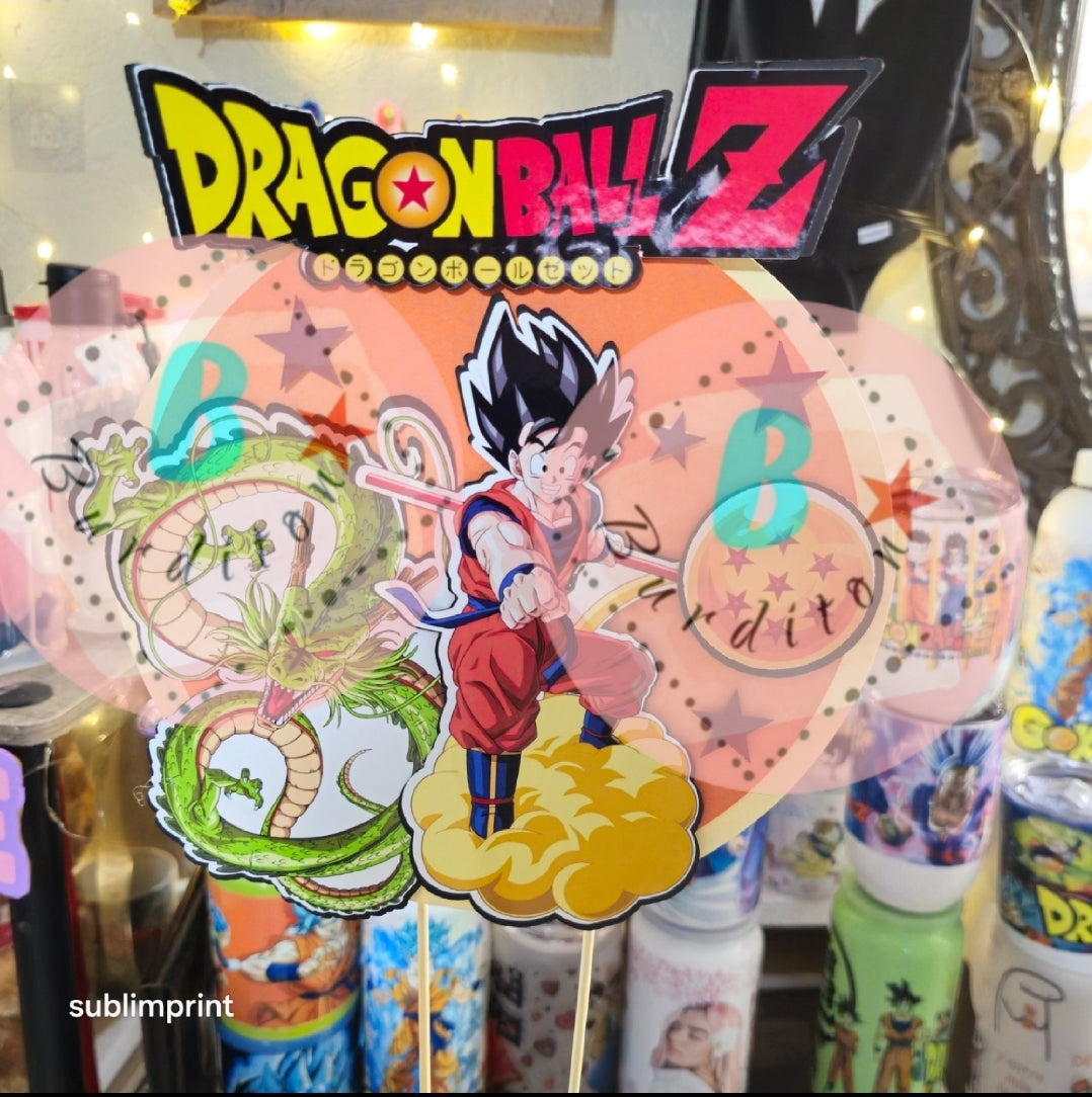 Cake topper Dragón ball z
