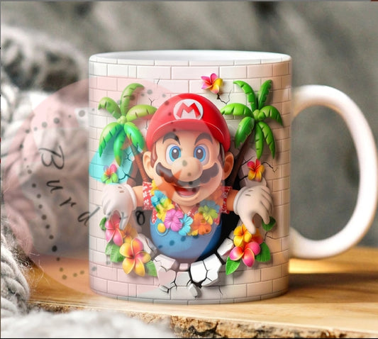Taza mario bros