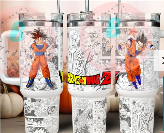 Vasos 40 onzas goku (3 diseños)