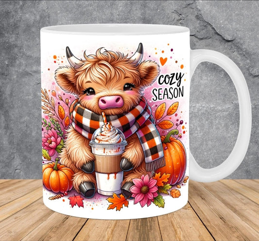 Taza otoño vaquita