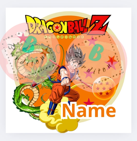 Cake topper Dragón ball z