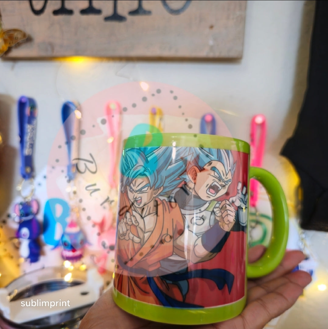 Taza goku verde