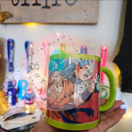 Taza goku verde
