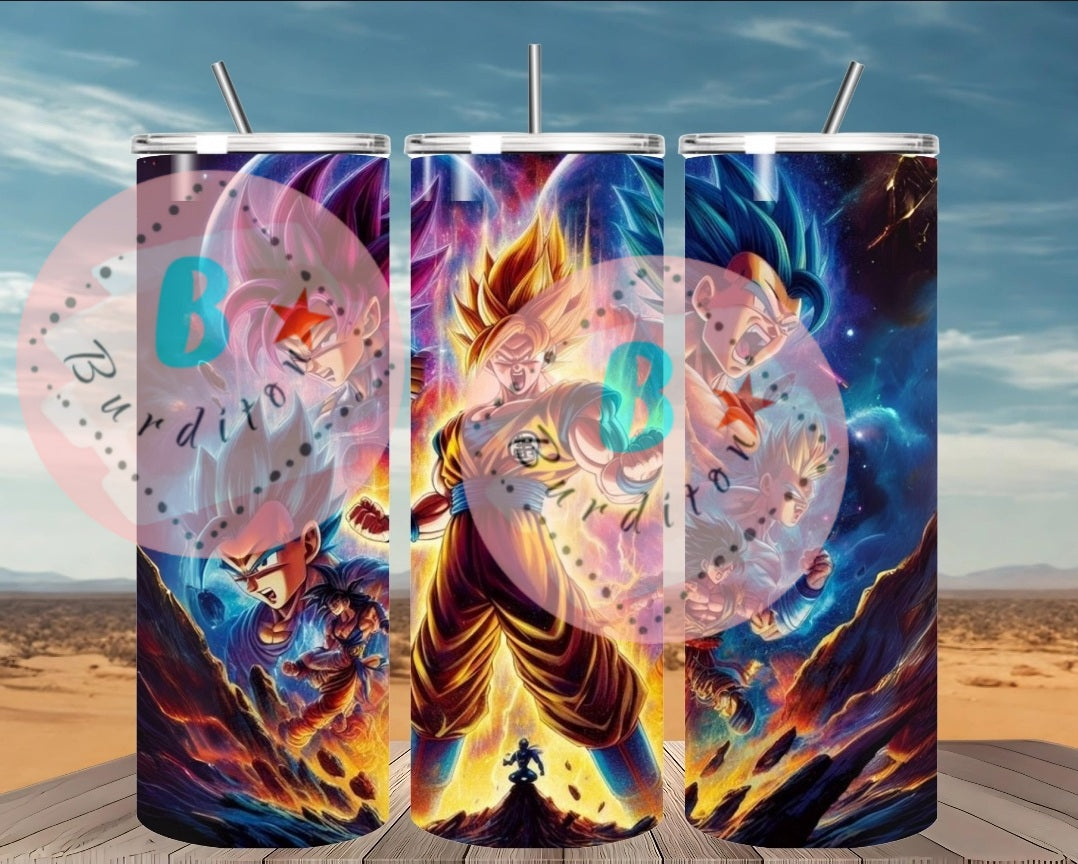 Vasos de 20 onzas DragonBallz