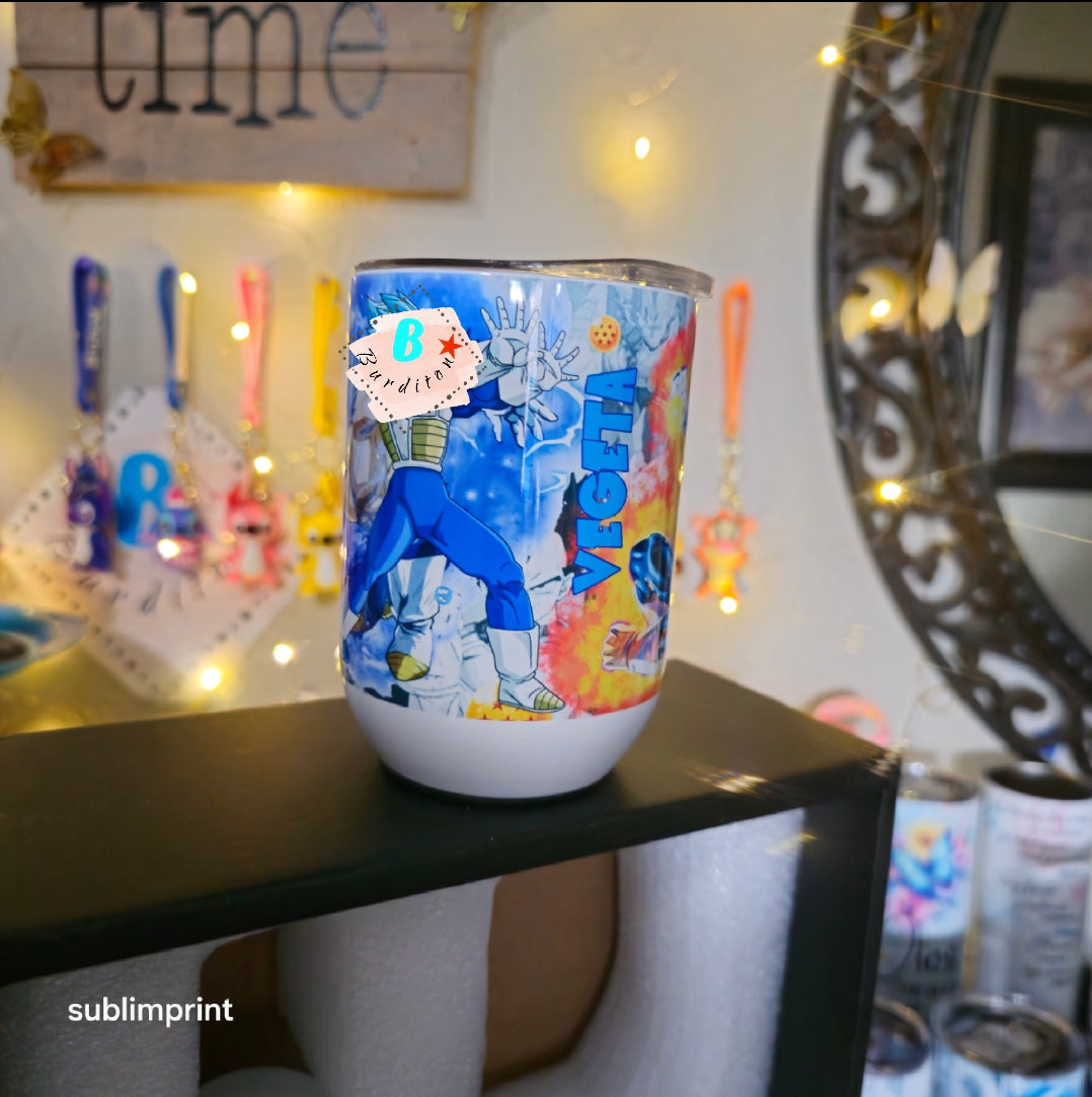 Set de vegeta 001 , 1 botella + 2 vasos