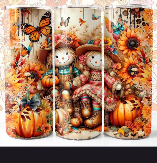 Tumbler otoño 20 onzas diseño fall