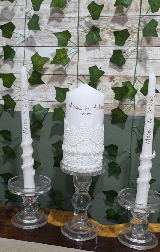 Velas set de ceremonia de boda