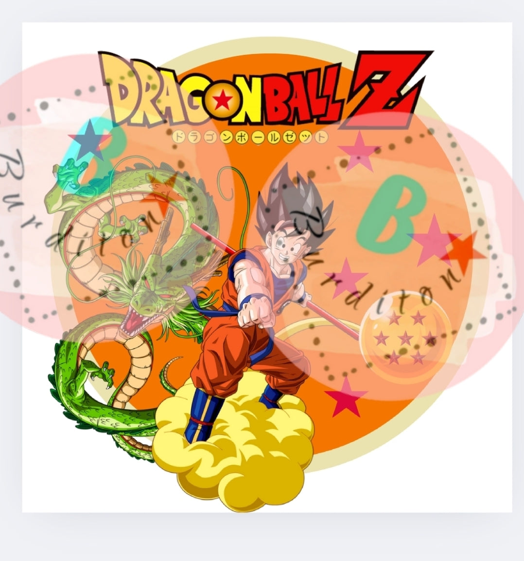 Cake topper Dragón ball z