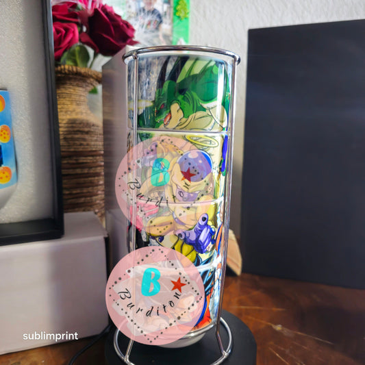 Set de 4 tazas de 6 onzas, dragón ball z