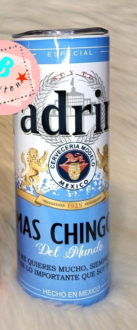 Caja + Vaso 20 onzas padrino o madrina
