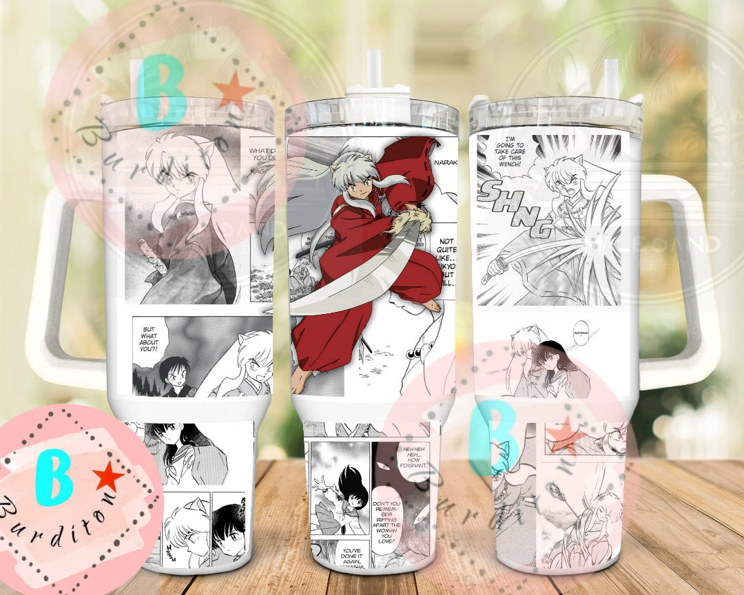 Vaso 40 onzas Inuyasha