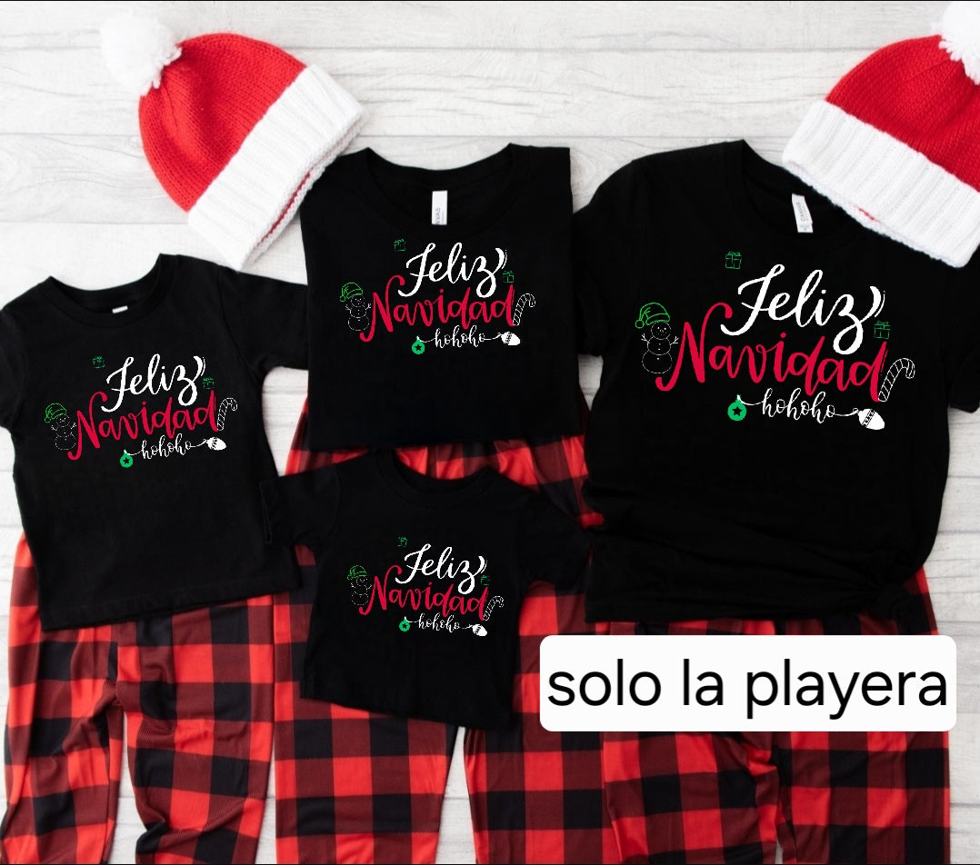 Playera feliz navidad