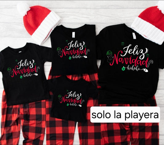 Playera feliz navidad